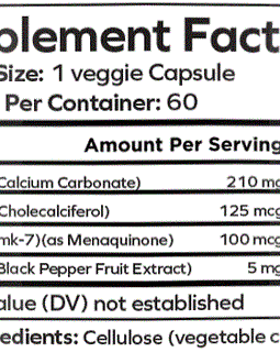 Vitamin K2+D3